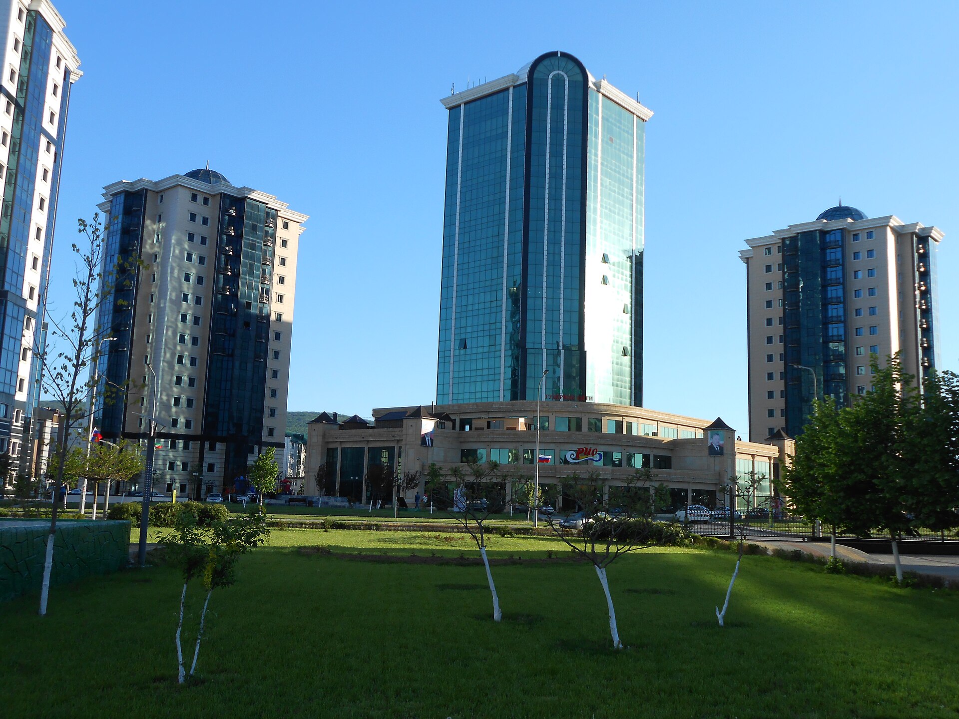 The newer urban fabric